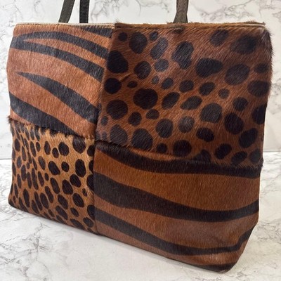 CAMPOMAGGI Italian-made ponytail and nylon tote bag