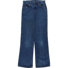 Vintage 90'S Lee flare-cut denim pants made in the USA women's size L w27 