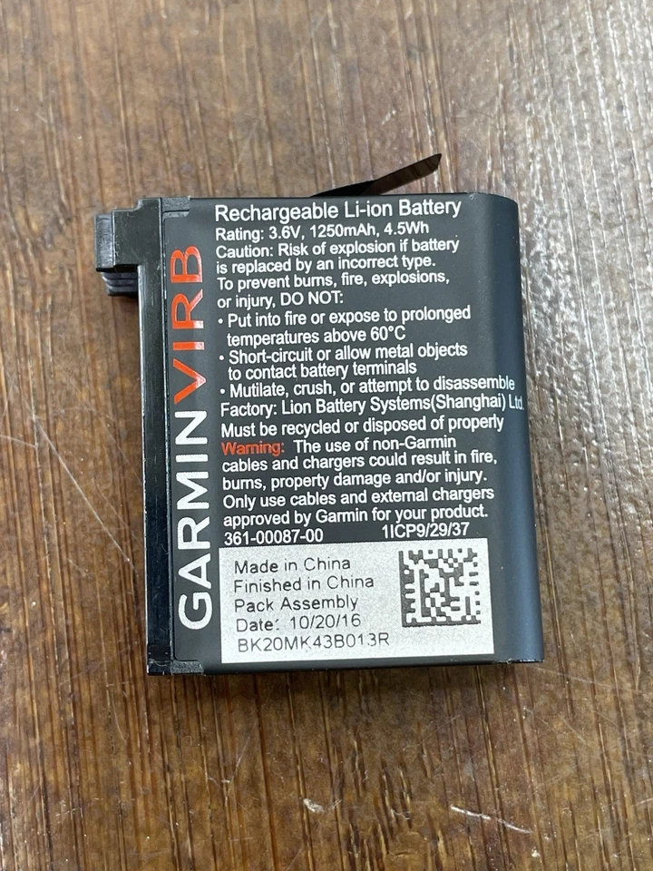 Garmin Virb Ultra 30 Action Camera 4k/30FPS w/ Memory Card Works - Image 4 of 4