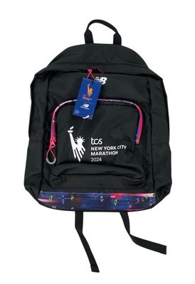 NEW New Balance 2024 New York City Marathon Shoulder Backpack Black Pink  18