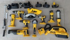 Large Set DeWalt 18V Power Tools with Bag, Very Good Conditon, 20V Adapter