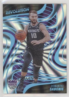 2022-23 Panini Revolution Sunburst 73/75 Domantas Sabonis #11 0nr3