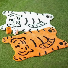 Tiger Shaped Bedroom Bedside Rug - Gifts for Kids