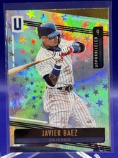 2019 Panini Chronicles Javier Baez #3 Unparalleled Astral Chicago Cubs