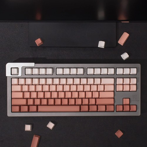 Juego de teclas degradadas de perfil OEM con impresión lateral de 105 teclas para teclado mecánico - Imagen 5 de 7