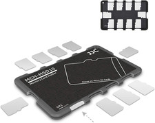 10 Slots Micro SD Card Holder Case Storage Organizer, Ultra Slim Credit Card Siz