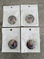 4 X Alpina Steering Wheel Sticker Badges 45mm New