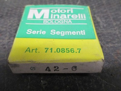 GITANE TESTI FANTIC CIMATTI  MINARELLI P6 P4 NOS  PISTON RINGS 42.6 SPORTS MOPED