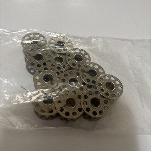 Sewing Machine Bobbins Lot of  12 Metal bobbins