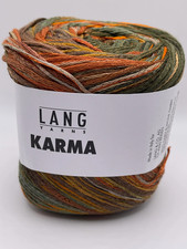 Lang Karma #07 Terra Cotta Sage + Striping DK...