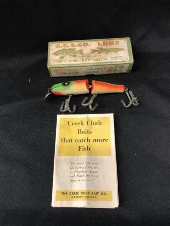 Pikie articulado Creek Chub Rainbow Fire Deep Diver #2631 Foto 2 de 4