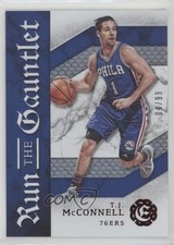 2016-17 Panini Excalibur Run the Gauntlet Red 4/99 TJ McConnell #20 x8a