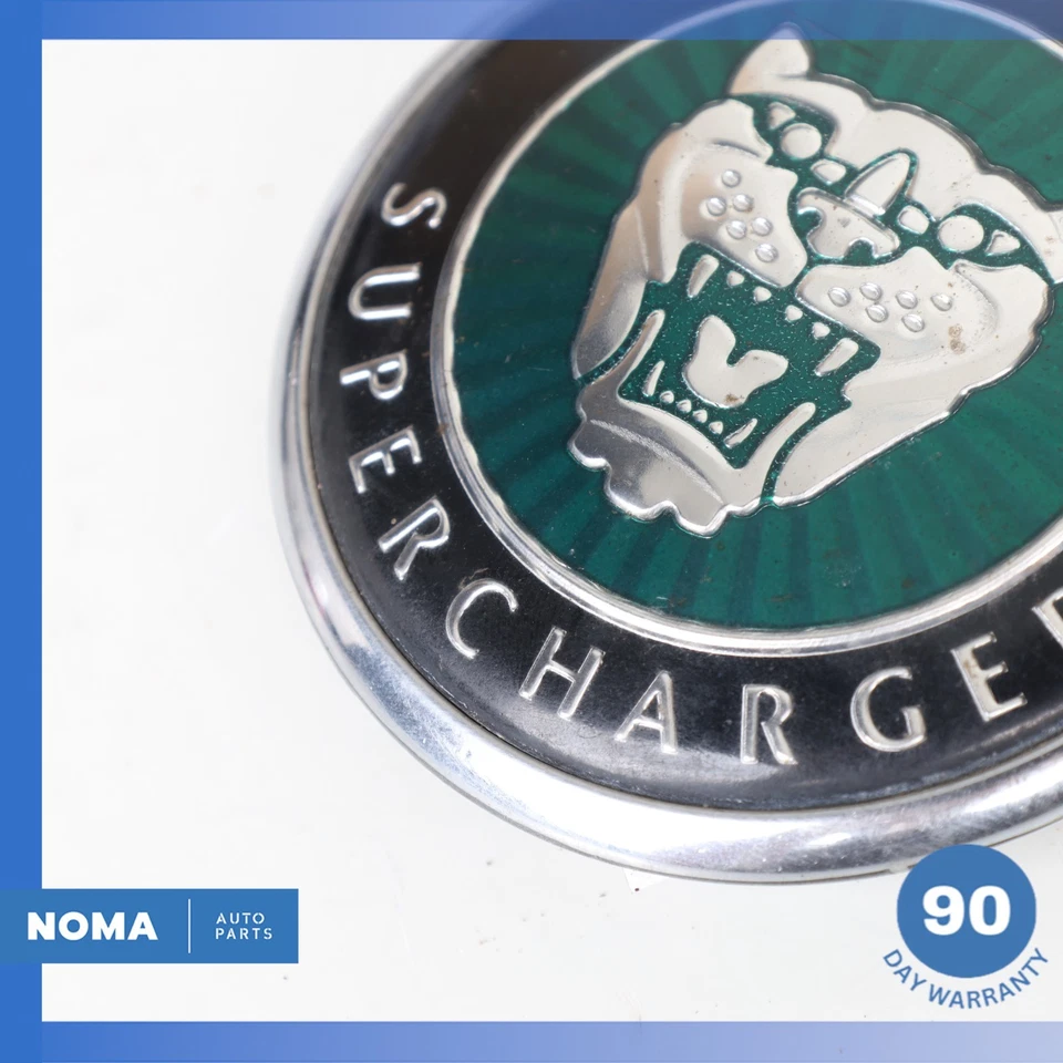 00-02 Jaguar X100 XKR S/C capó logotipo emblema insignia C2N1991 OEM Foto 3 de 4