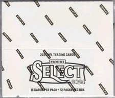 2024 Panini Select NFL Football Factory Sealed 12 Fat Pack Cello Box