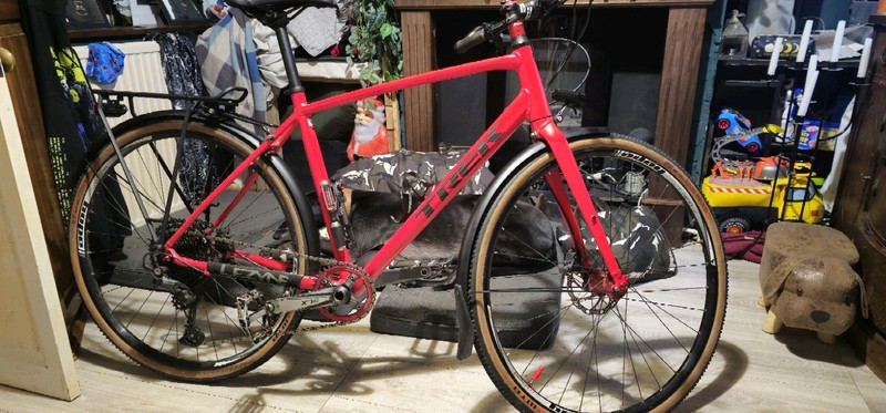 Trek FX2 hybrid bike (custom)