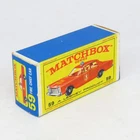 Matchbox - 59 Ford Galaxie Fire Chief Car - Original Empty Box Only - Lesney