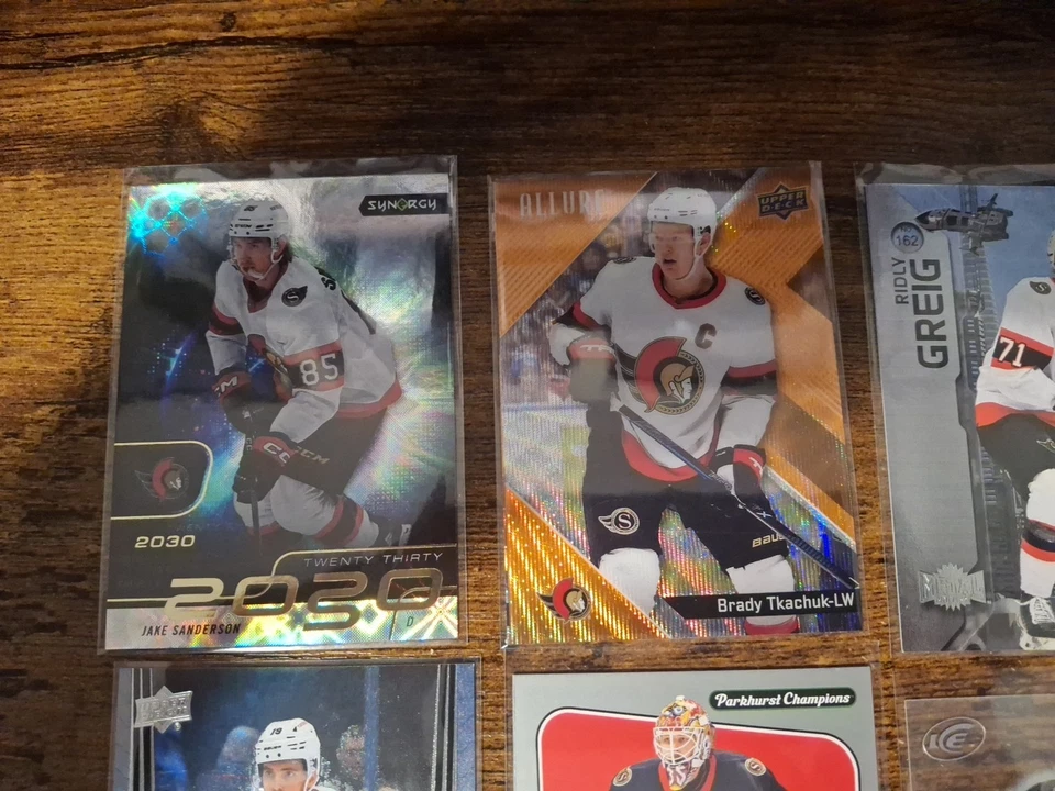 Ottawa Senators Lot Of 8 Cards As Pictured **Combine Ship ** - Image 4 of 4