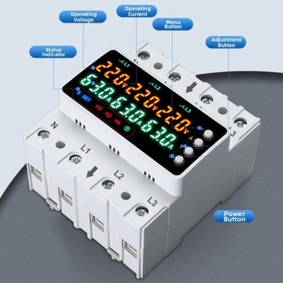 For Home Use for current Limiting Voltage Protector with Digital Monitoring