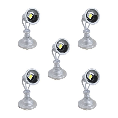 LYM20 5pz Modellismo Ferroviario 187 Bianco Caldo Lampada LED Luce Scala HO Resistenze - Foto 14 di 38