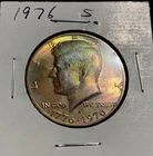 COLLECTIBLE TONED - 1976 - Kennedy Half Dollar- UNCIRCULATED - 40% Silver Coin