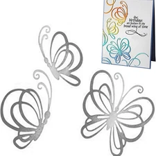 Scrapbooking Die-Cuts, Happy Birthday Ballon Metal Cutting Dies for Card Making,