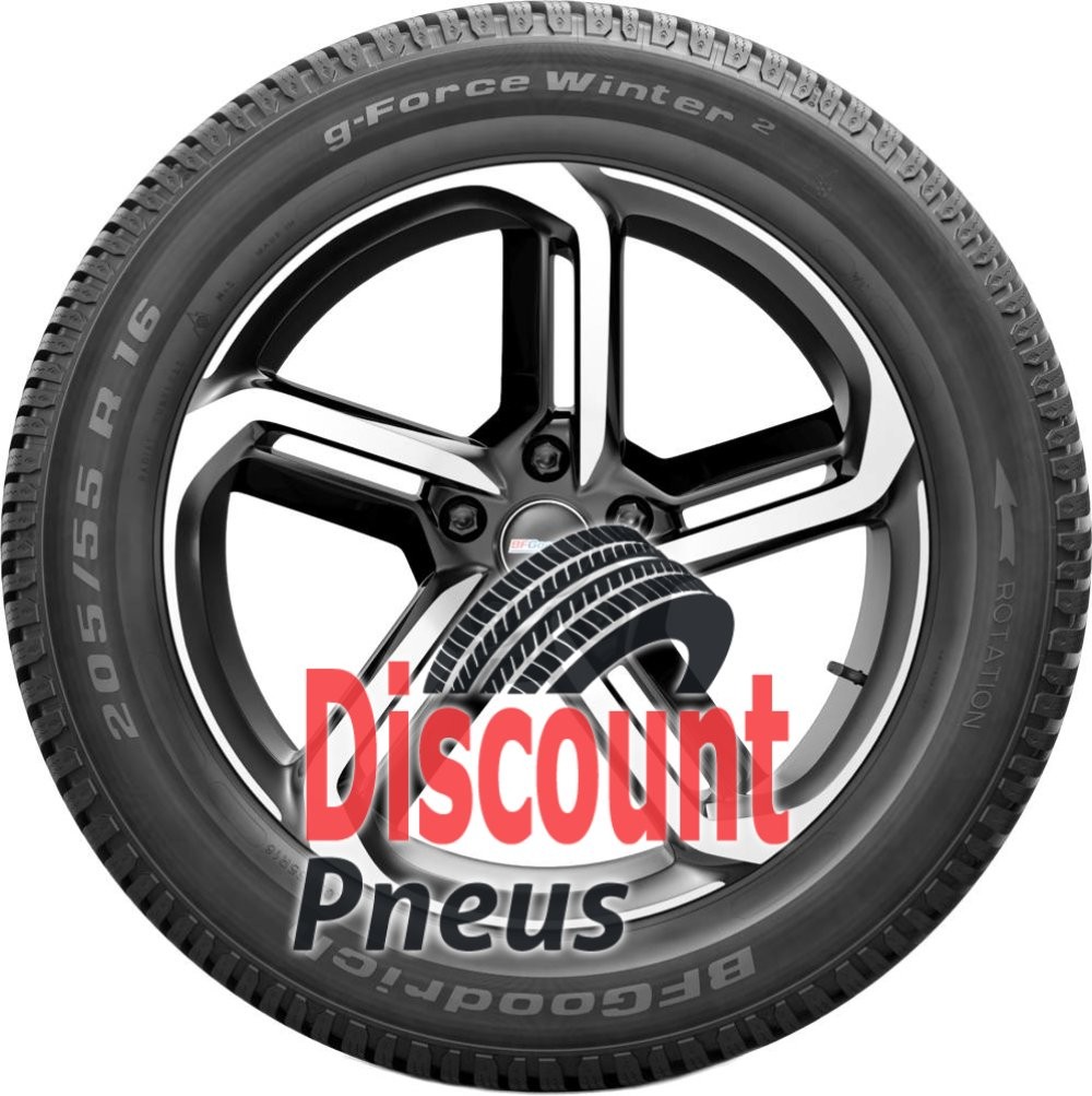 BF Goodrich g-Force Winter 2 pneu 215/45 R17 anti-aquaplaning à rebord protecteur