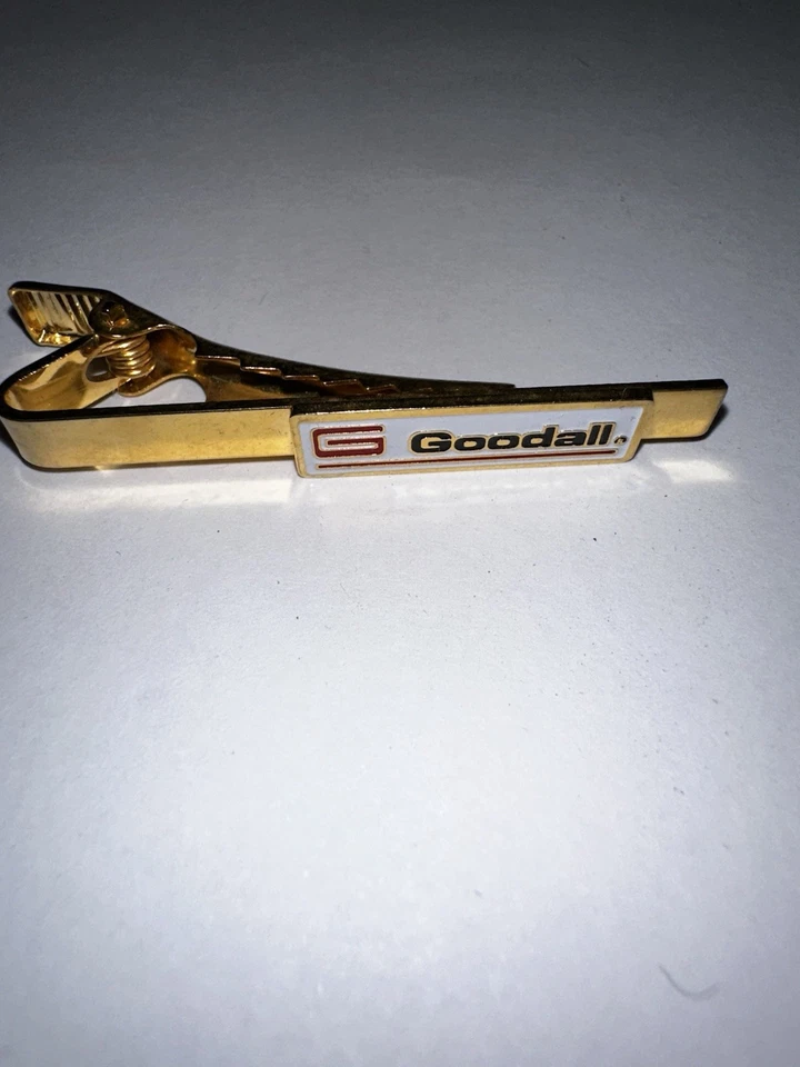 Goodall Rubber Co. de colección Cierre de clip de corbata, recuerdos publicitarios raros - ¡genial!! Foto 2 de 4