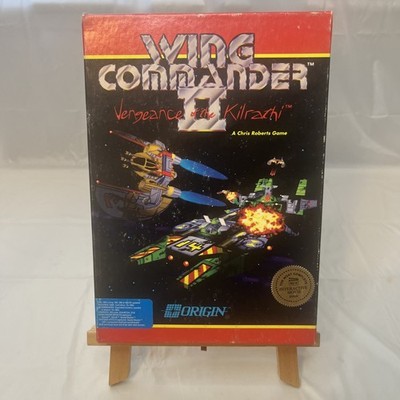 Vintage WING COMMANDER II Vengeance Of The Kilrathi IBM PC Game 5.25'' FloppyDisk