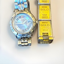 GUESS Waterpro Men's Analog Quartz Stainless Steel Silver Tone Watch Date