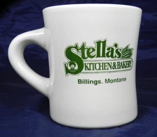 Stella's Kitchen & Bakery, Billings Montana Coffee Mug Cup Diner Restaurant Ware