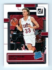 Luke Travers Cavaliers 2022 Donruss Rated Rookie Panini #248