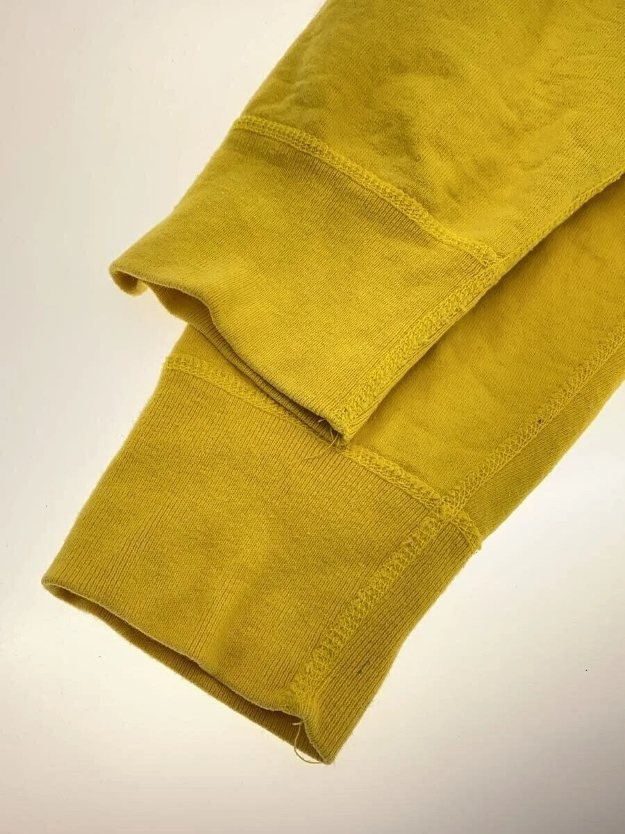 Felpa Supreme con cappuccio M cotone giallo con sporco usata