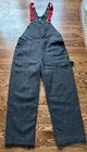 Excellent 1990s Woolrich Malone Heavy Wool Plaid Hunting Overalls Bibs Large? — photo 9