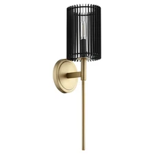 Quorum International 517 Finura 21" Tall Wall Sconce - Brass