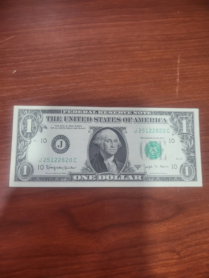 US One Dollar, 1963B, $1 Barr Note - J25122820C - Image 2 of 4