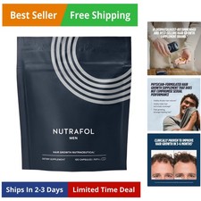 Men's Hair Growth Supplements, Clinically Tested for Visibly Thicker Hair and...