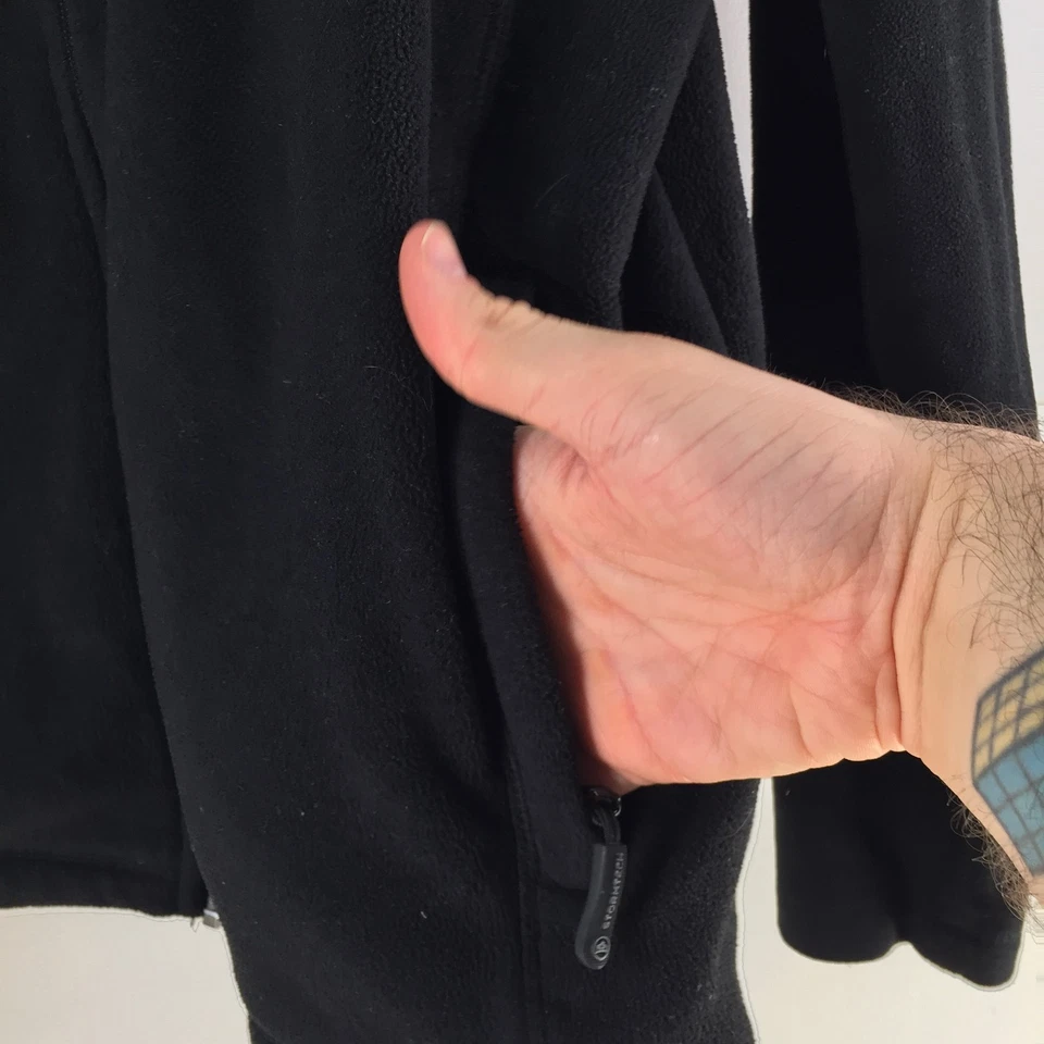 Stormtech Hombre Chaqueta Polar Talla M Negro Manga Larga Cremallera Cuello 122778 Foto 3 de 4