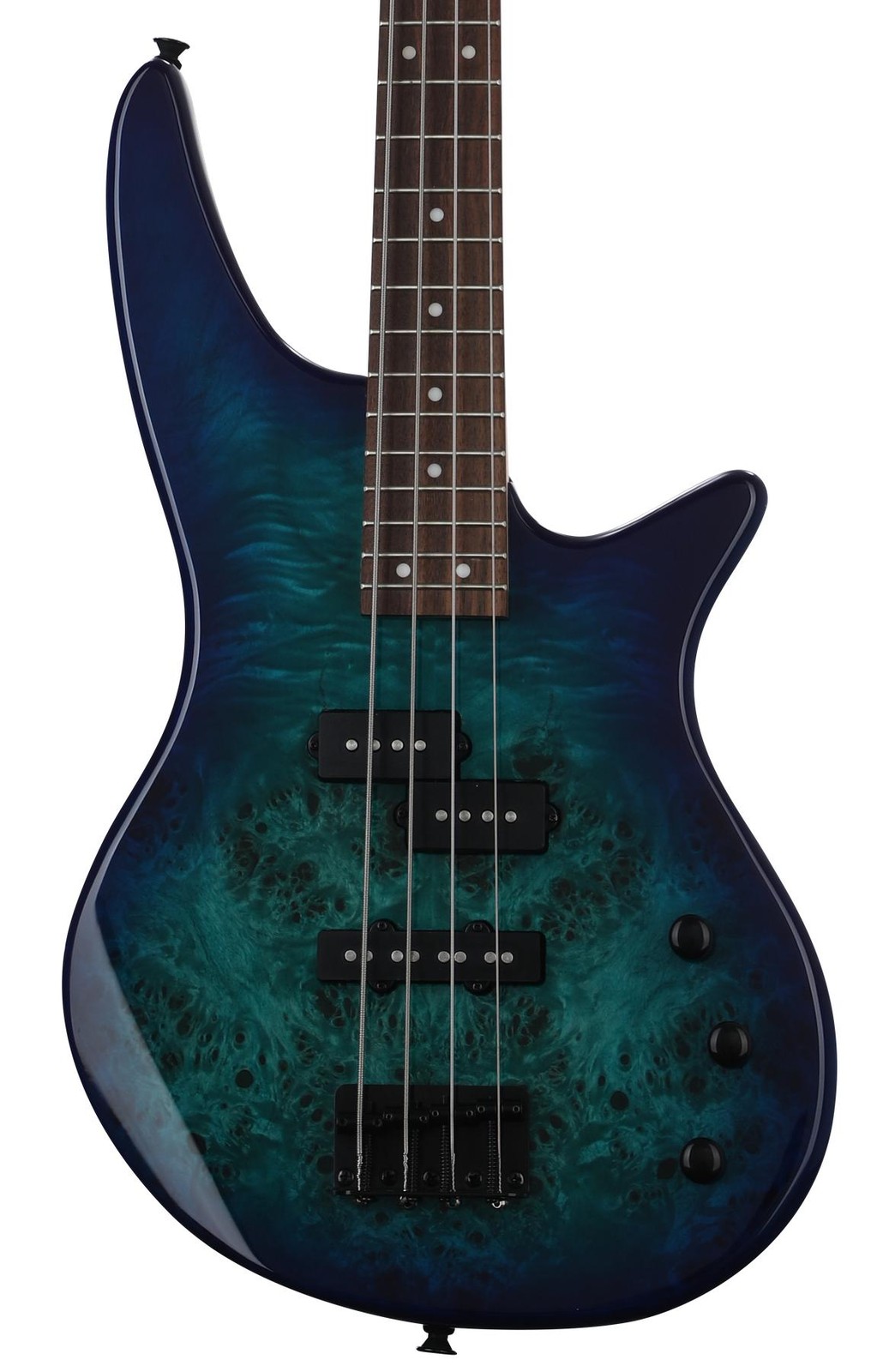 Электрические басы Jackson JS серии Spectra JS2P IV - Blue Burst
