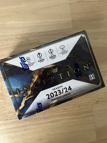 2023-24 Topps Inception UEFA Club Competitions Soccer Hobby Box Factory Sealed
