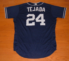 MAILLOT USAGÉ PORTÉ MATCH SAN DIEGO PADRES LUIS TEJADA 2017 (CONSTANZA DOMINICAN DR