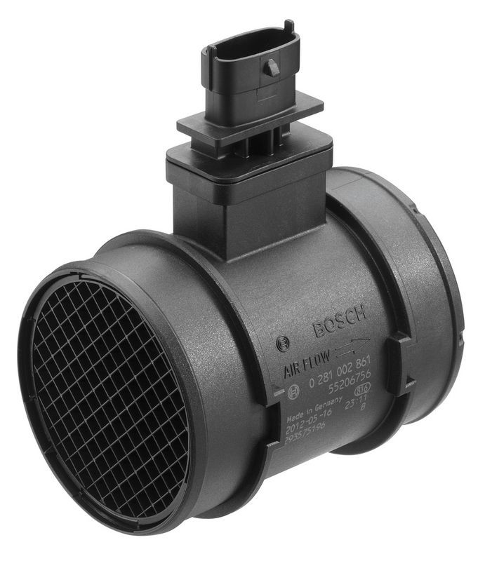 BOSCH 0281002861 Air Mass Sensor For Alfa Romeo 159 Fiat Doblo Grande Punto Idea