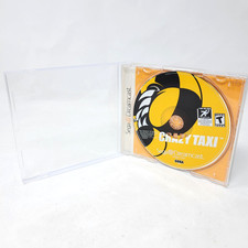 Crazy Taxi (Sega Dreamcast, 2000) Case & Game Tested Working