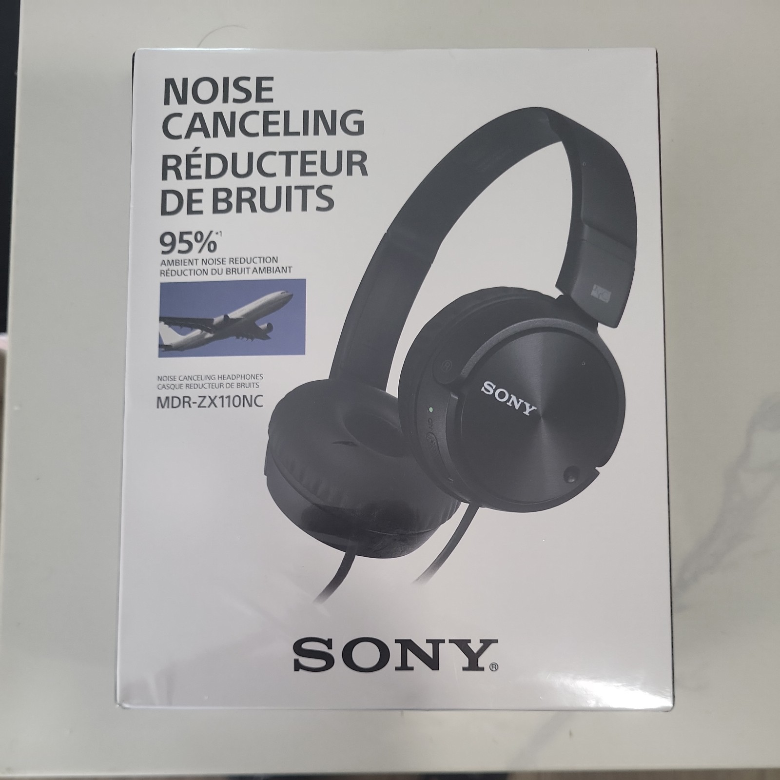 Sony MDR-ZX110NC Wireless Noise Cancelling Headphones Black M003-image