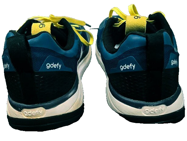 SAOLA Gdefy Scarpe Uomo Gravity Defyer Giallo Teal Comfort Fit TB9050MBU M Taglia 10 5 M