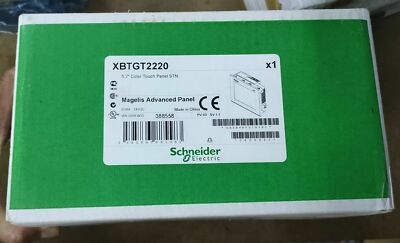 NEW SCHNEIDER CUTTER MAGELIS XBTGT2220 ADVANCED PANEL - XBTGT 2220-