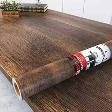 Contact Paper Wood Grain Peel and Stick Wallpaper Self Adhesive 12X120Inch