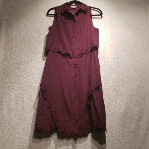 Parker | Overlay Shirt Dress Cordavon Medium - Picture 4 of 8