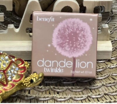 Benefit Dandelion Twinkle Soft Nude-Pink Highlighter 0.1 oz Authentic