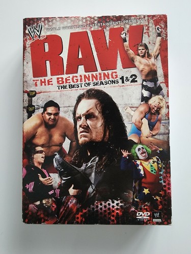 WWE RAW THE BEGINNING best of seasons 1 &2 (4 DVD BOXSET) ** 2010 Wrestling L@@K - Picture 4 of 9