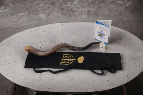 SHOFAR Full Polished Kosher Kudu Horn 36''-40" + Bag + Spray + Guide by Yaliland - Picture 15 of 21